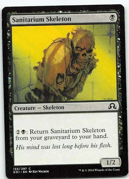 Sanitarium Skeleton - Shadows over Innistrad #133/297