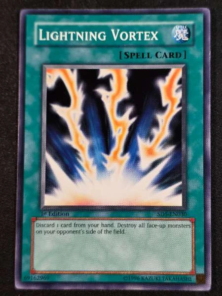 Lightning Vortex - Structure Deck: Warrior's Triumph #SD5-EN030
