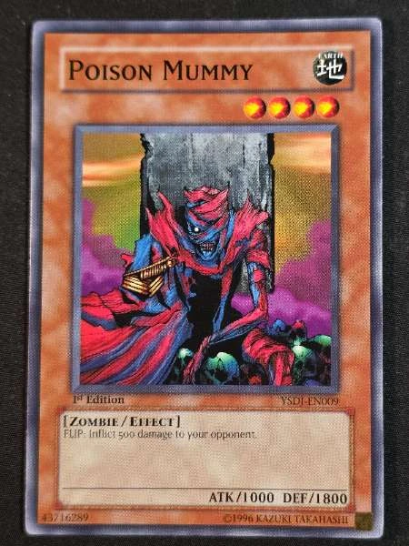 Poison Mummy - Starter Deck: Jaden Yuki #YSDJ-EN009