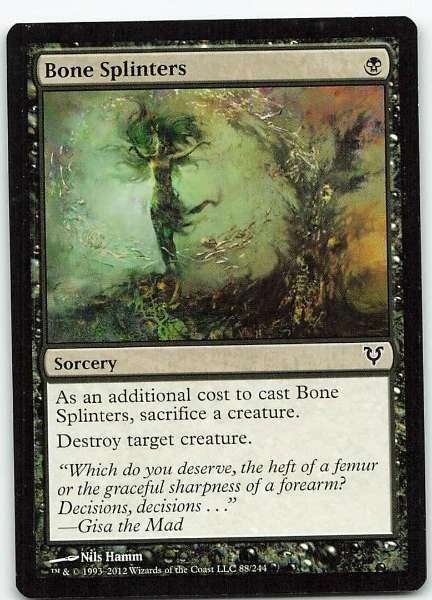 Bone Splinters - Avacyn Restored #88/244