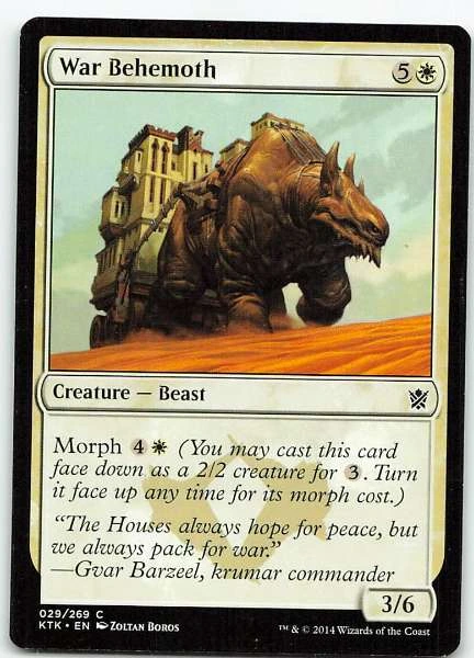 War Behemoth - Khans of Tarkir #029/269