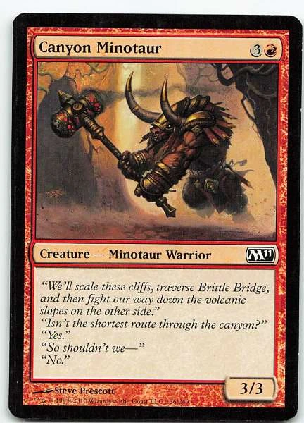 Canyon Minotaur - Magic 2011 #136/249