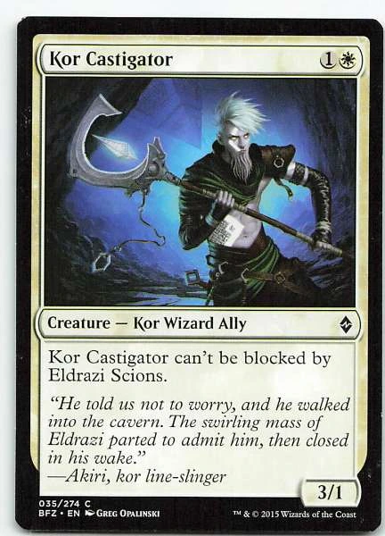 Kor Castigator - Battle for Zendikar #035/274