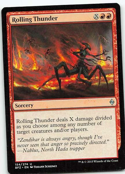 Rolling Thunder - Battle for Zendikar #154/274
