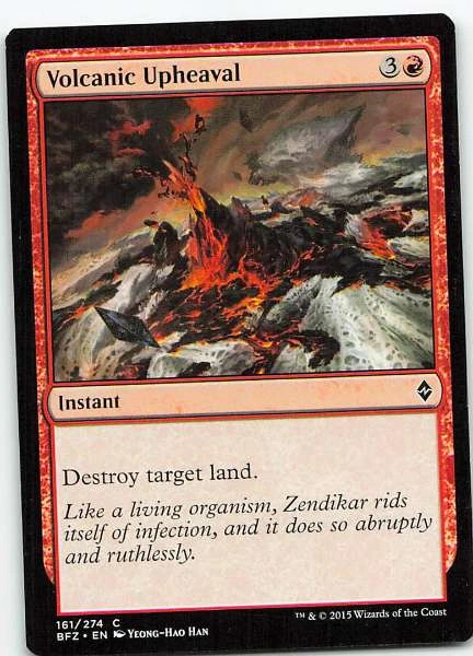 Volcanic Upheaval - Battle for Zendikar #161/274