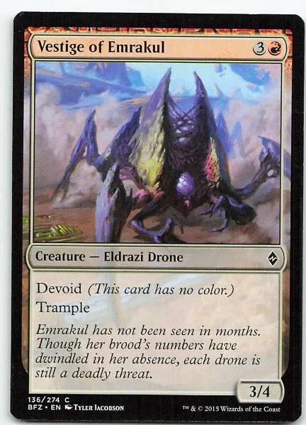 Vestige of Emrakul - Battle for Zendikar #136/274