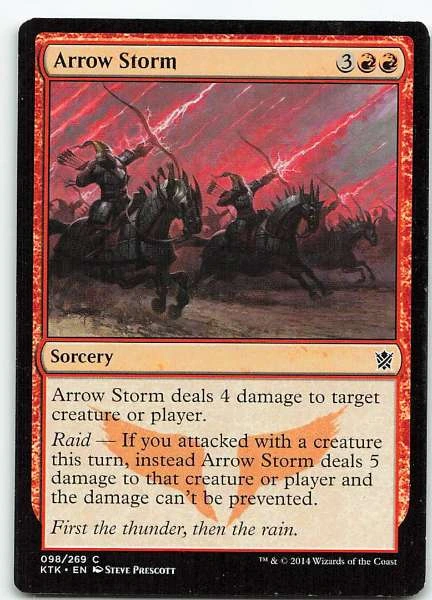 Arrow Storm - Khans of Tarkir #098/269
