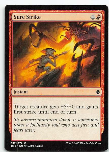 Sure Strike - Battle for Zendikar #157/274
