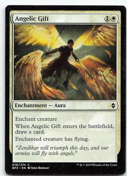 Angelic Gift - Battle for Zendikar #019/274