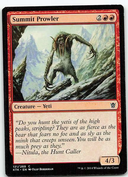 Summit Prowler - Khans of Tarkir #121/269