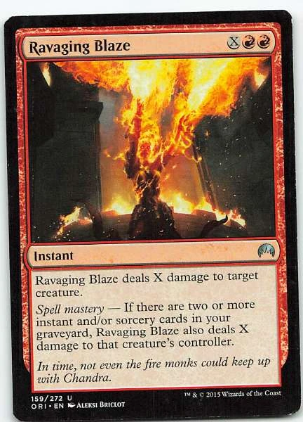 Ravaging Blaze - Magic Origins #159/272