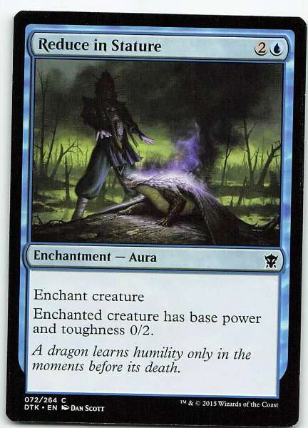 Reduce in Stature - Dragons of Tarkir #072/264