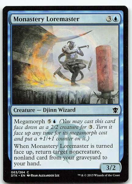 Monastery Loremaster - Dragons of Tarkir #063/264