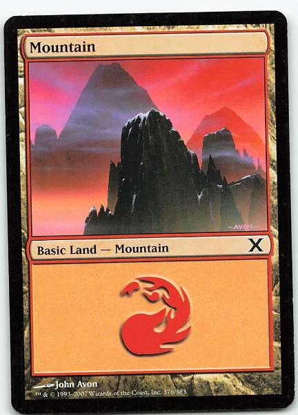 Mountain - Tenth Edition #376/383