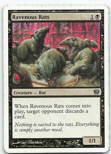 Ravenous Rats - 9th Edition #157/350