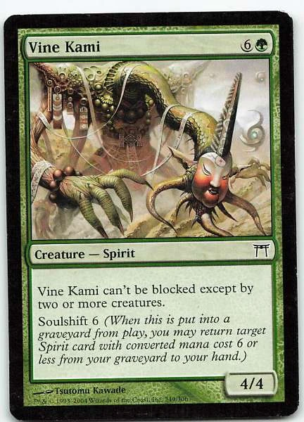 Vine Kami - Champions of Kamigawa, Betrayers of Kamigawa, Saviours of Kamigawa #249/306