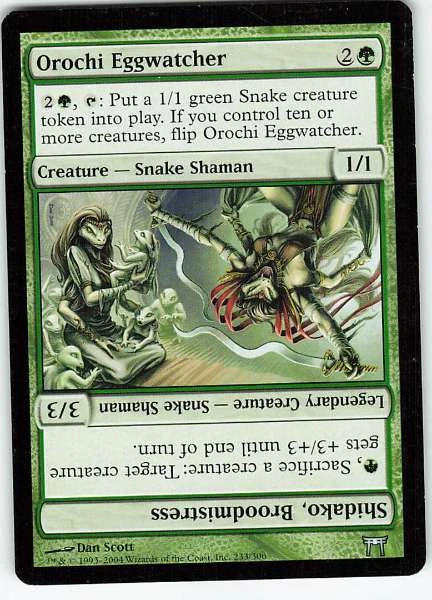 Orochi Eggwatcher / Shidako, Broodmistress - The List #233/306