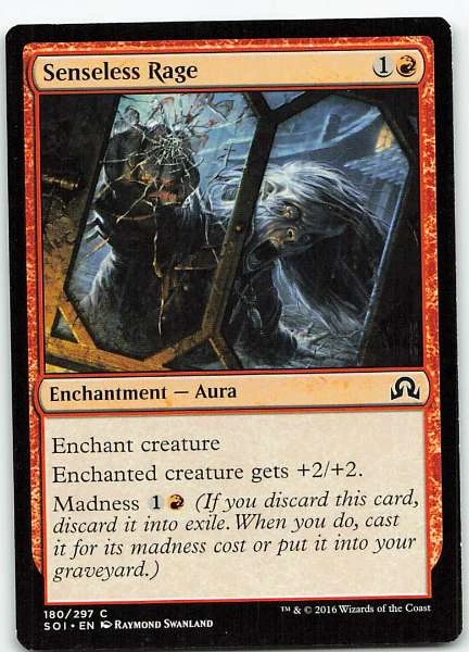 Senseless Rage - Shadows over Innistrad #180/297