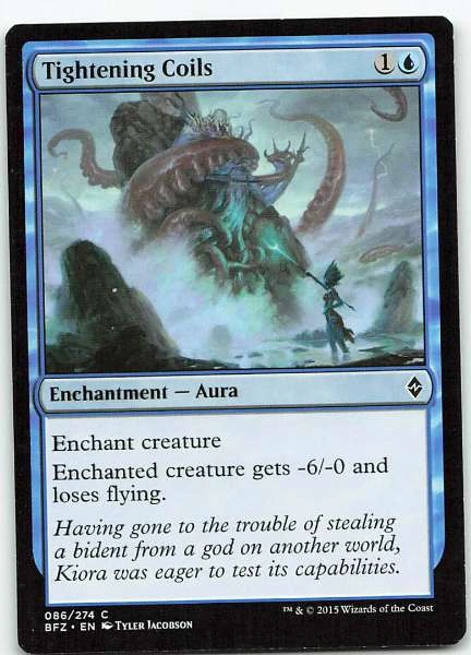 Tightening Coils - Battle for Zendikar #086/274
