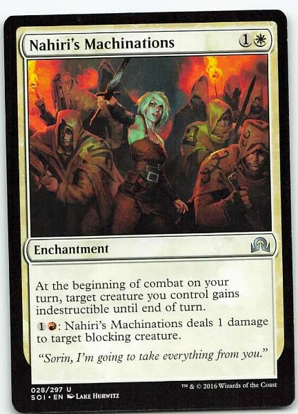 Nahiri's Machinations - Shadows over Innistrad #028/297