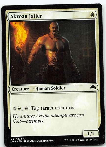Akroan Jailer - Magic Origins #001/272