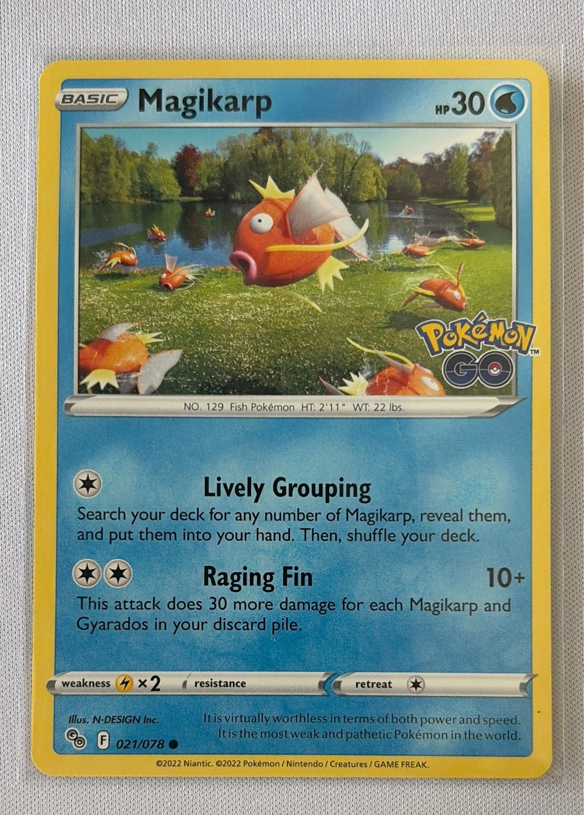 Magikarp - Pokémon GO #021/078