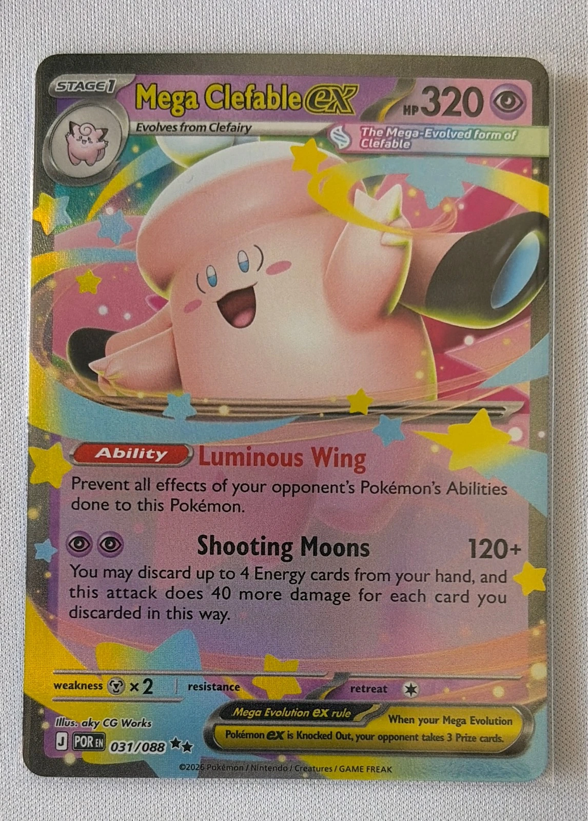 Mega Clefable ex 