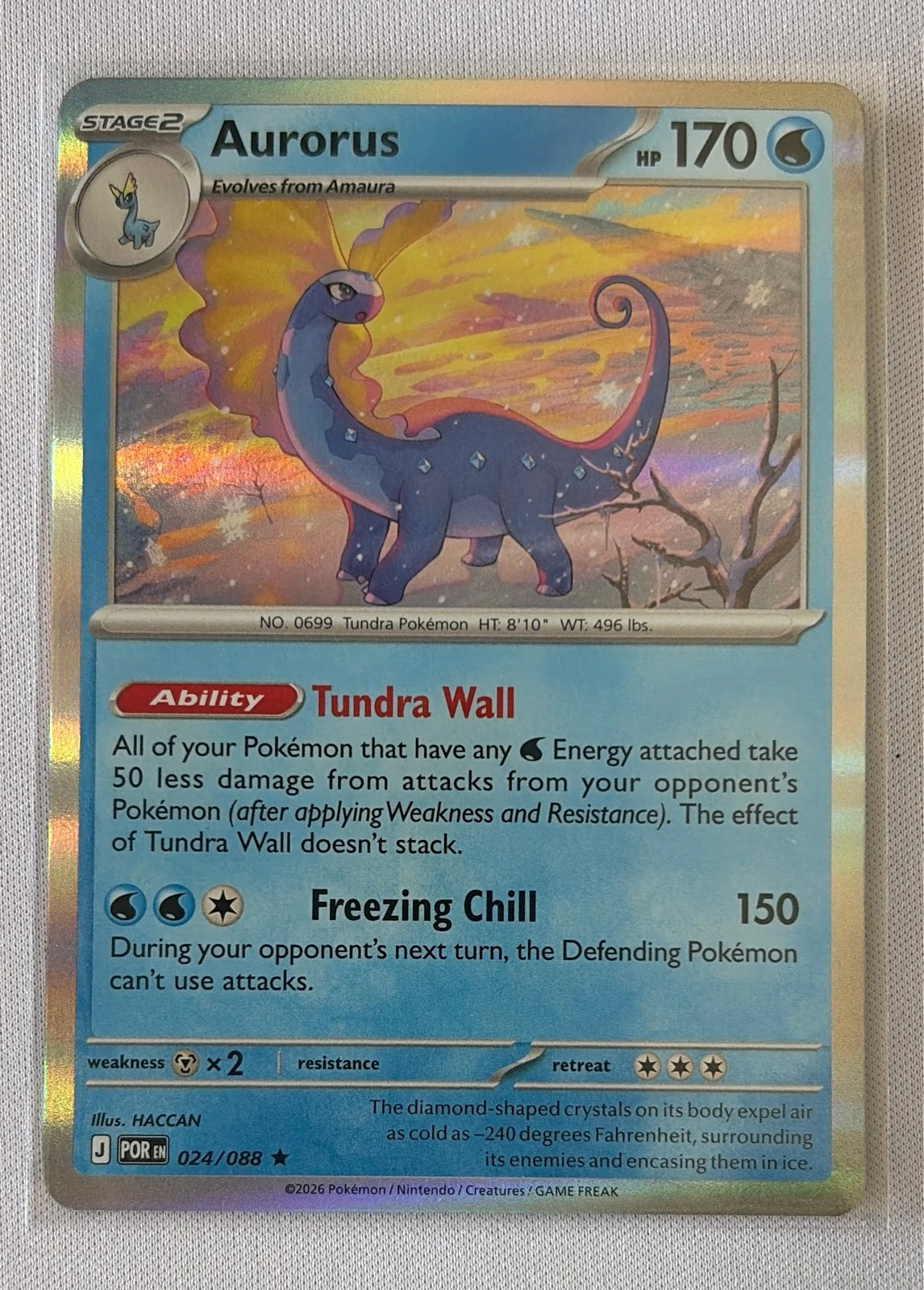 Aurorus - Pokémon #024/088