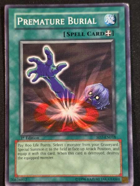 Premature Burial - Structure Deck: Invincible Fortress #SD7-EN018