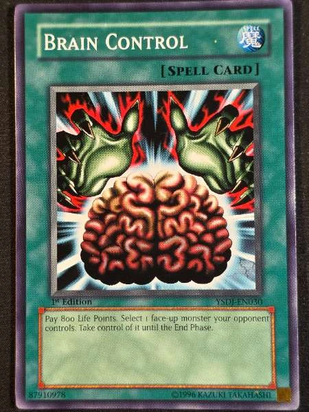 Brain Control - Starter Deck: Jaden Yuki #YSDJ-EN030