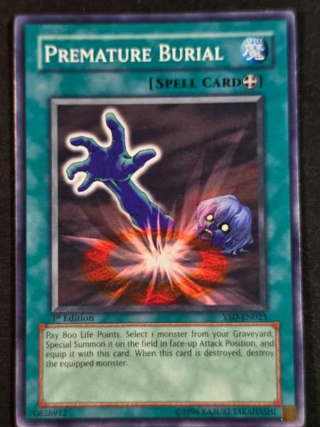 Premature Burial - Starter Deck 2006 #YSDJ-EN023