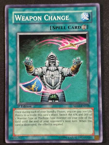 Weapon Change - Structure Deck: Machine Re-Volt #SD10-EN028