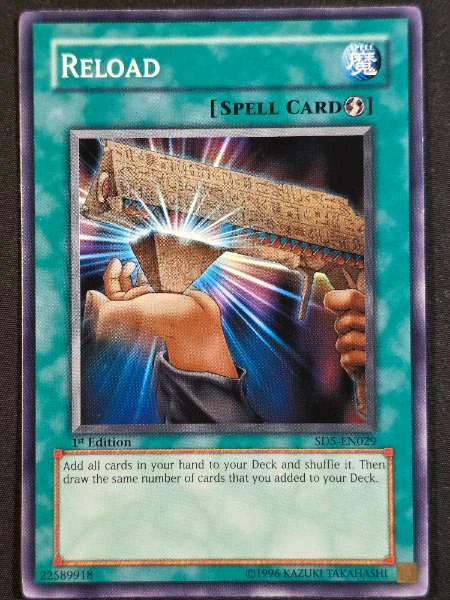 Reload - Structure Deck: Warrior's Triumph #SD5-EN029