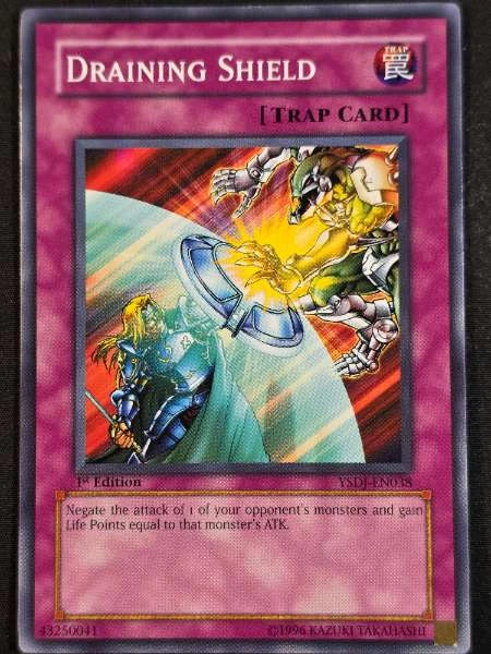 Draining Shield - Jaden Yuki Starter Deck #YSDJ-EN038