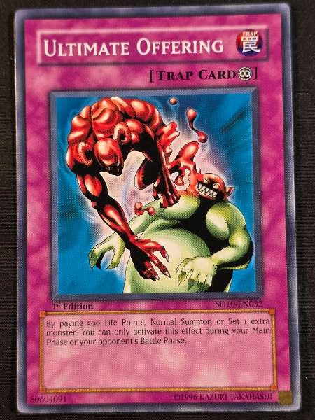 Ultimate Offering - Structure Deck: Warrior's Triumph #SD10-EN032