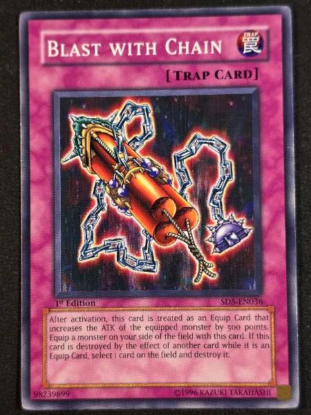 Blast with Chain - Structure Deck: Warrior's Triumph #SD5-EN036