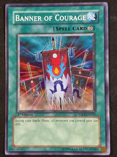Banner of Courage - Starter Deck: Jaden Yuki / Starter Deck: Dawn of the Xyz / Starter Deck: Saber Force #YSDF-EN025