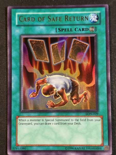 Card of Safe Return - Labyrinth of Nightmare #LON-029