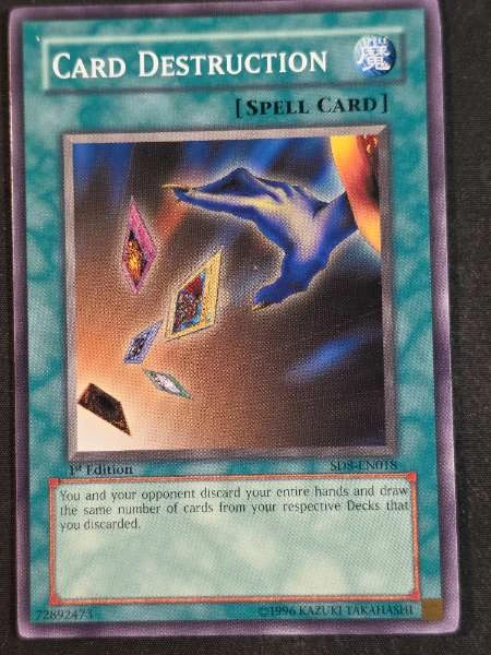 Card Destruction - Starter Deck: Yugi #SD8-EN018