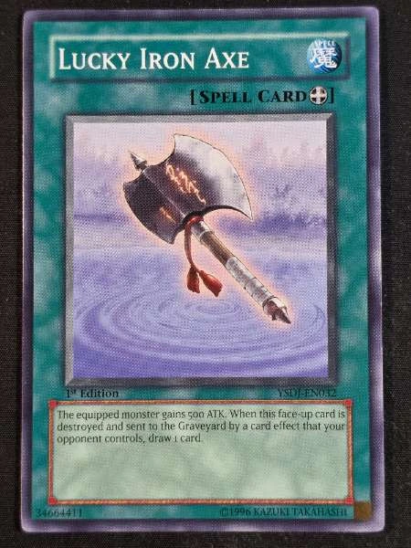 Lucky Iron Axe - Starter Deck: Jaden Yuki #YSDJ-EN032