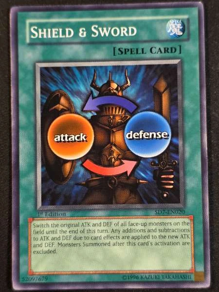 Shield & Sword - Invincible Fortress #SD7-EN020