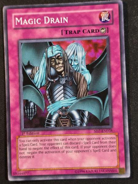 Magic Drain - Structure Deck: Blaze of Destruction #SD7-EN028