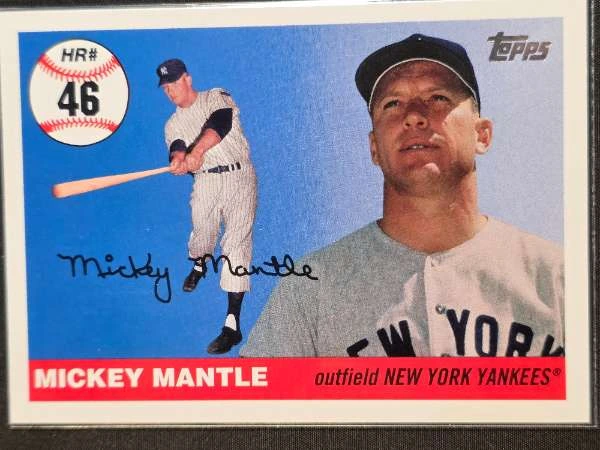 Mickey Mantle - Topps Home Run History #MHR46