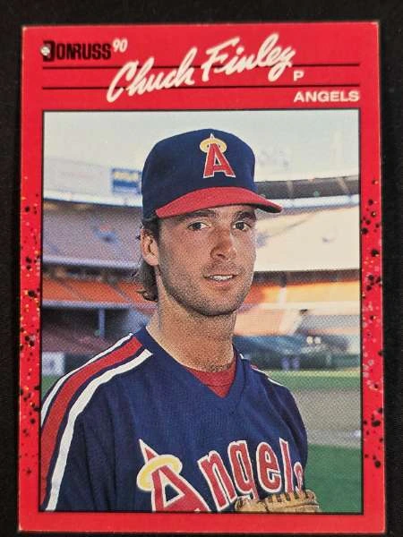 Chuck Finley - 1990 Donruss #344