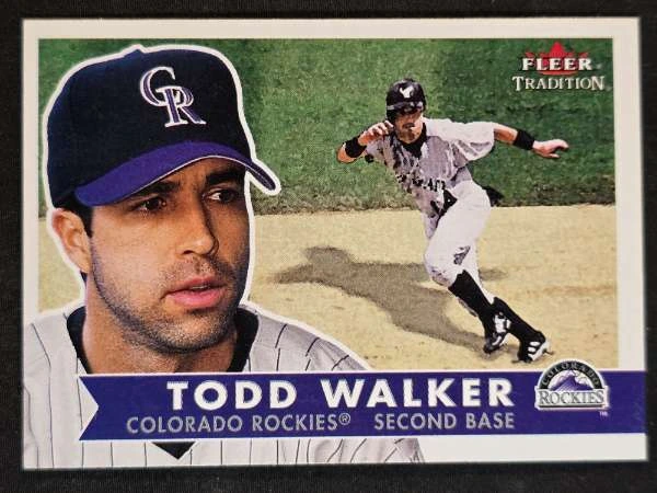 Todd Walker - Fleer Tradition / Upper Deck Series 2 #335
