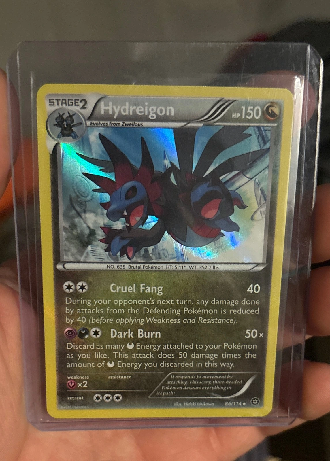 Hydreigon - Steam Siege #86/114