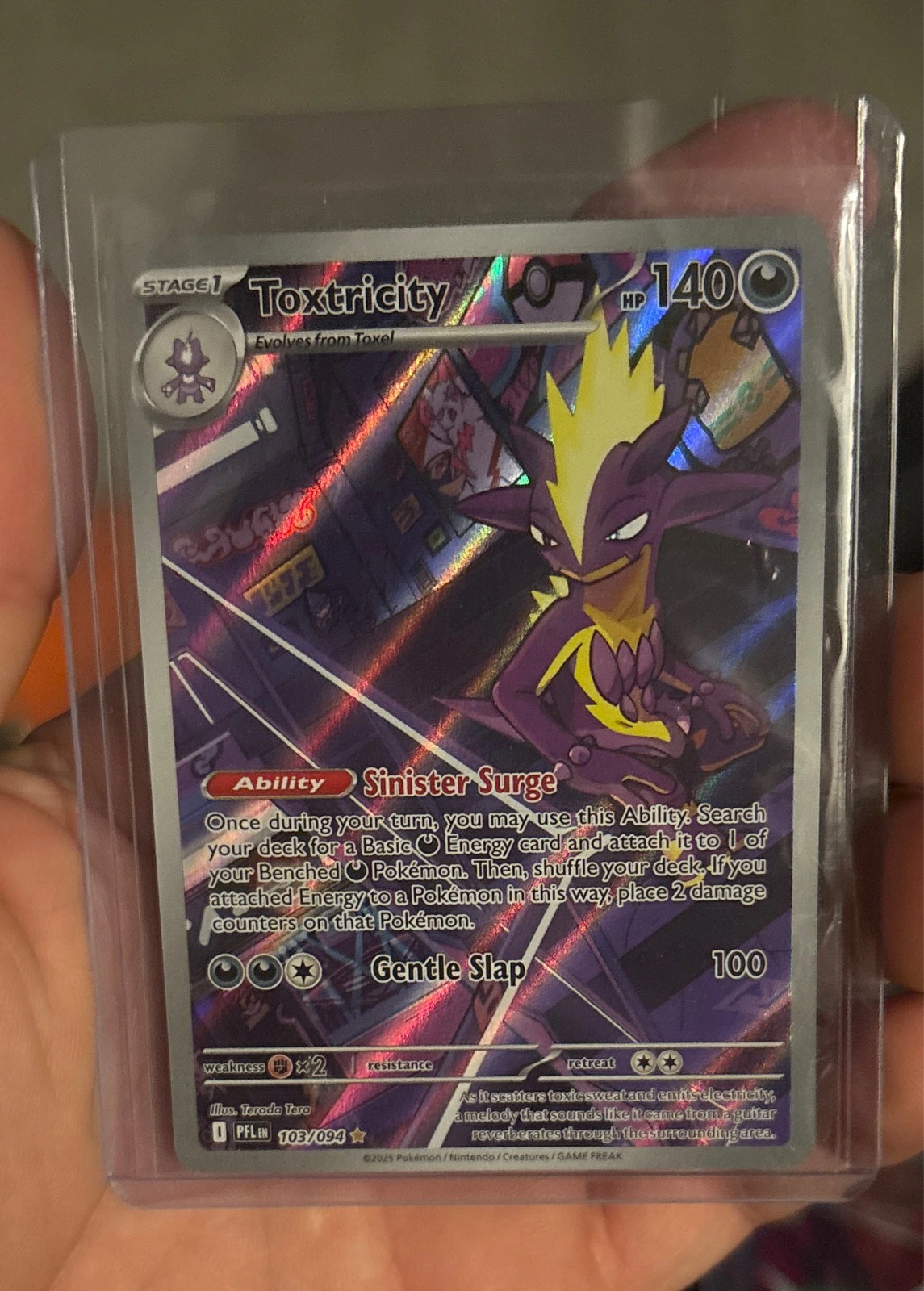 Toxtricity - Prismatic Evolutions #103/094