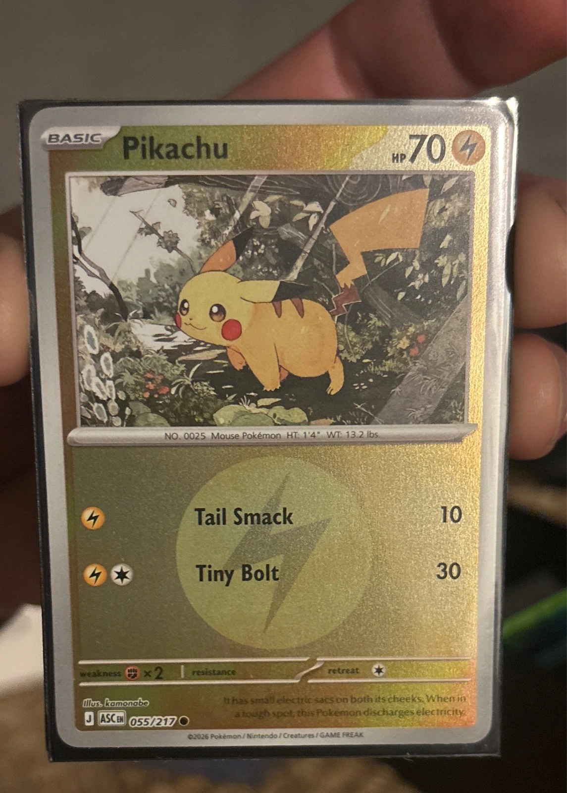 Pikachu - Pokémon TCG: Scarlet & Violet—Prismatic Evolutions #055/217