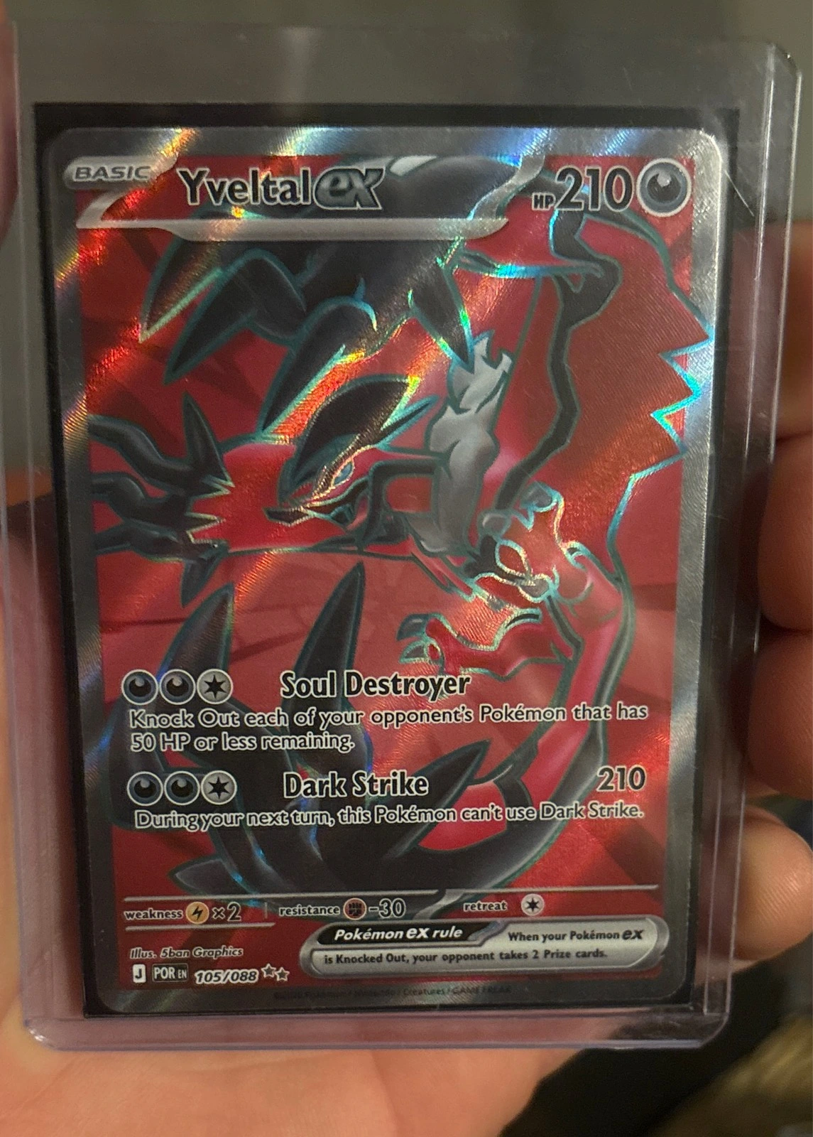 Yveltal-EX - XY #105/146