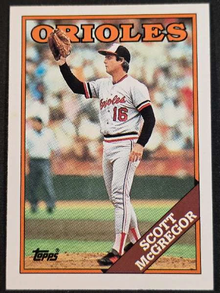 Scott McGregor - Topps #419
